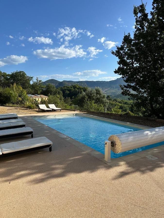 Le Mas Des Eglantiers Propiac Bagian luar foto