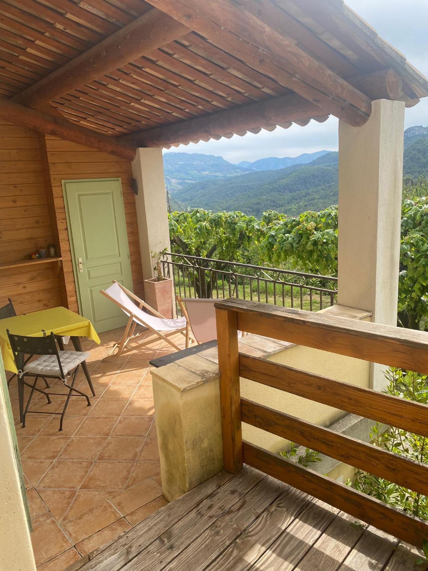 Le Mas Des Eglantiers Propiac Bagian luar foto