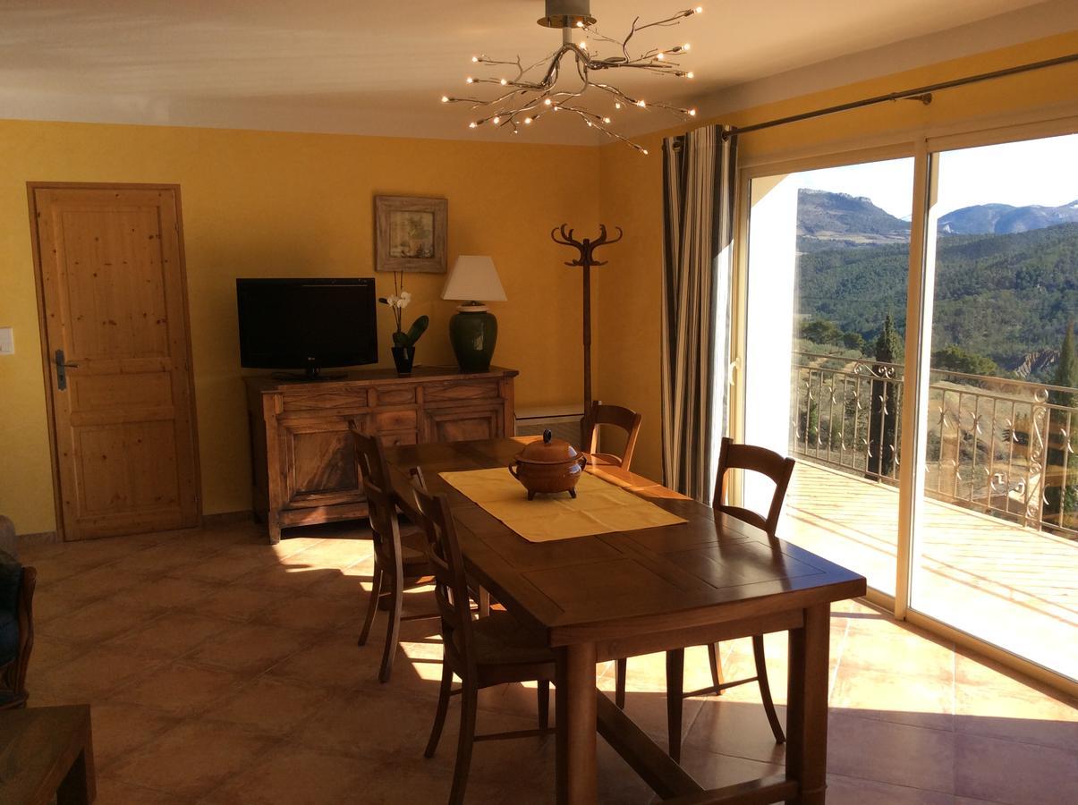 Le Mas Des Eglantiers Propiac Bagian luar foto