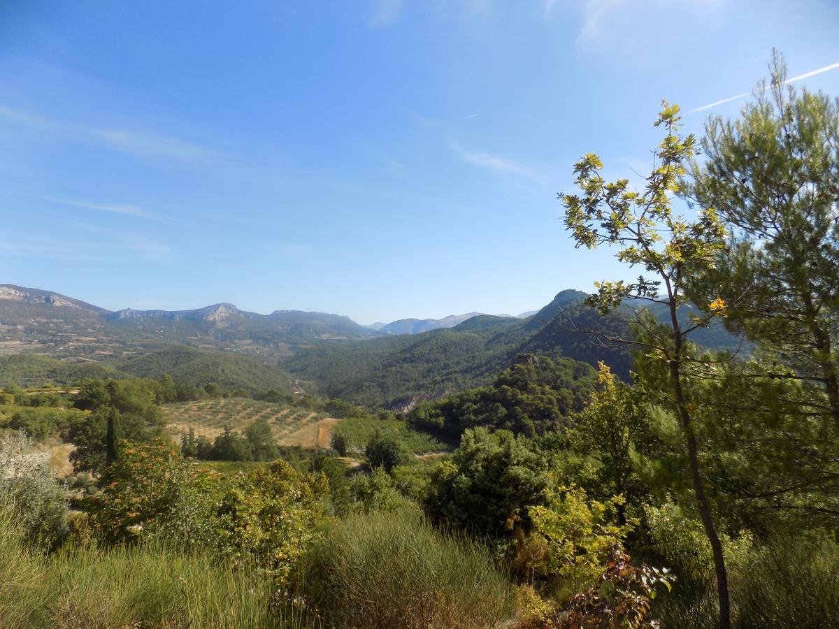 Le Mas Des Eglantiers Propiac Bagian luar foto