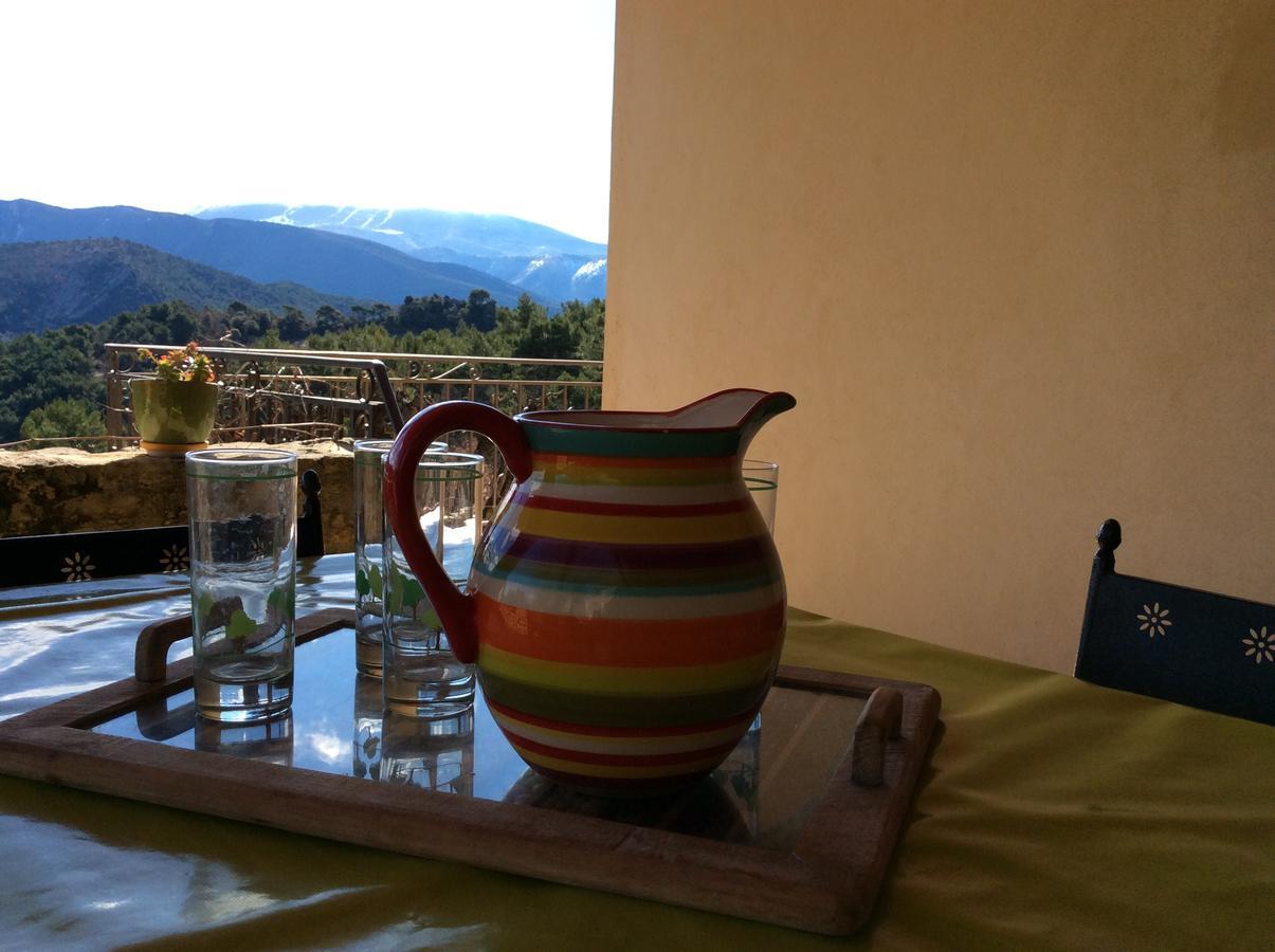Le Mas Des Eglantiers Propiac Bagian luar foto